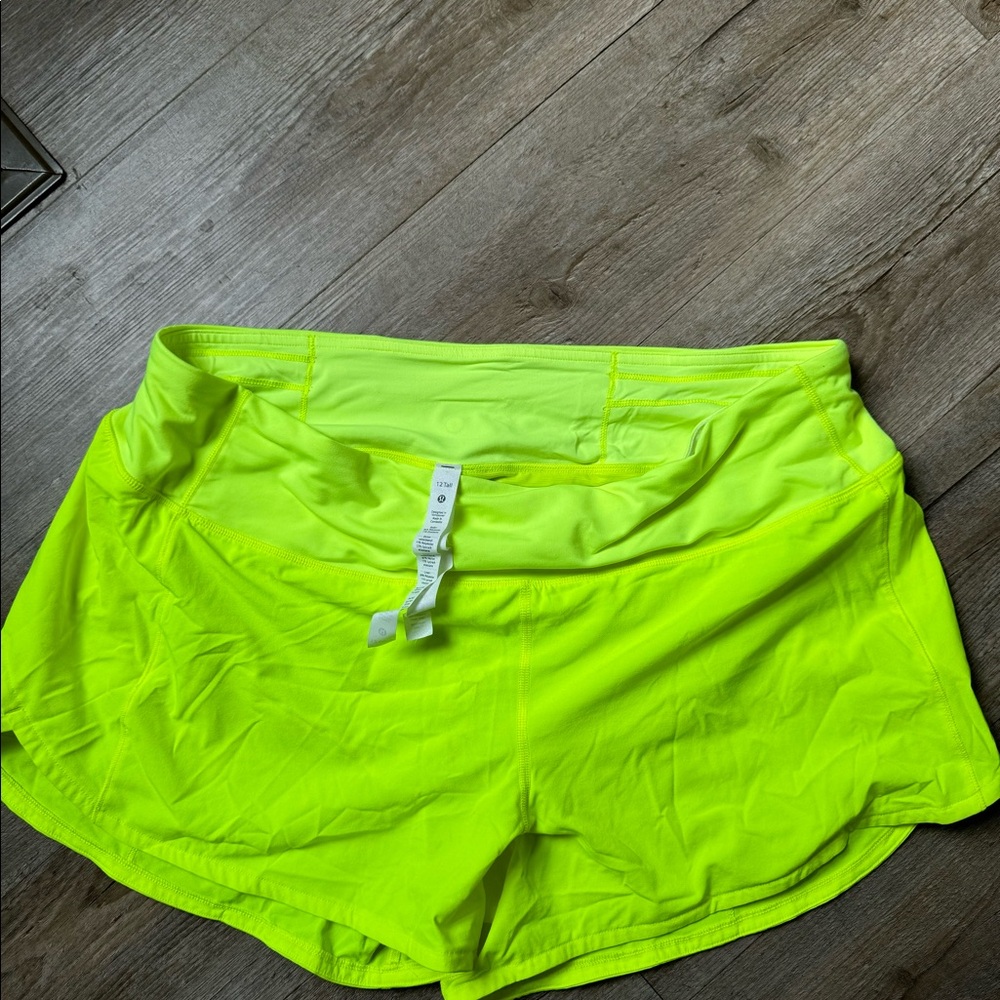 Lululemon shorts size 12